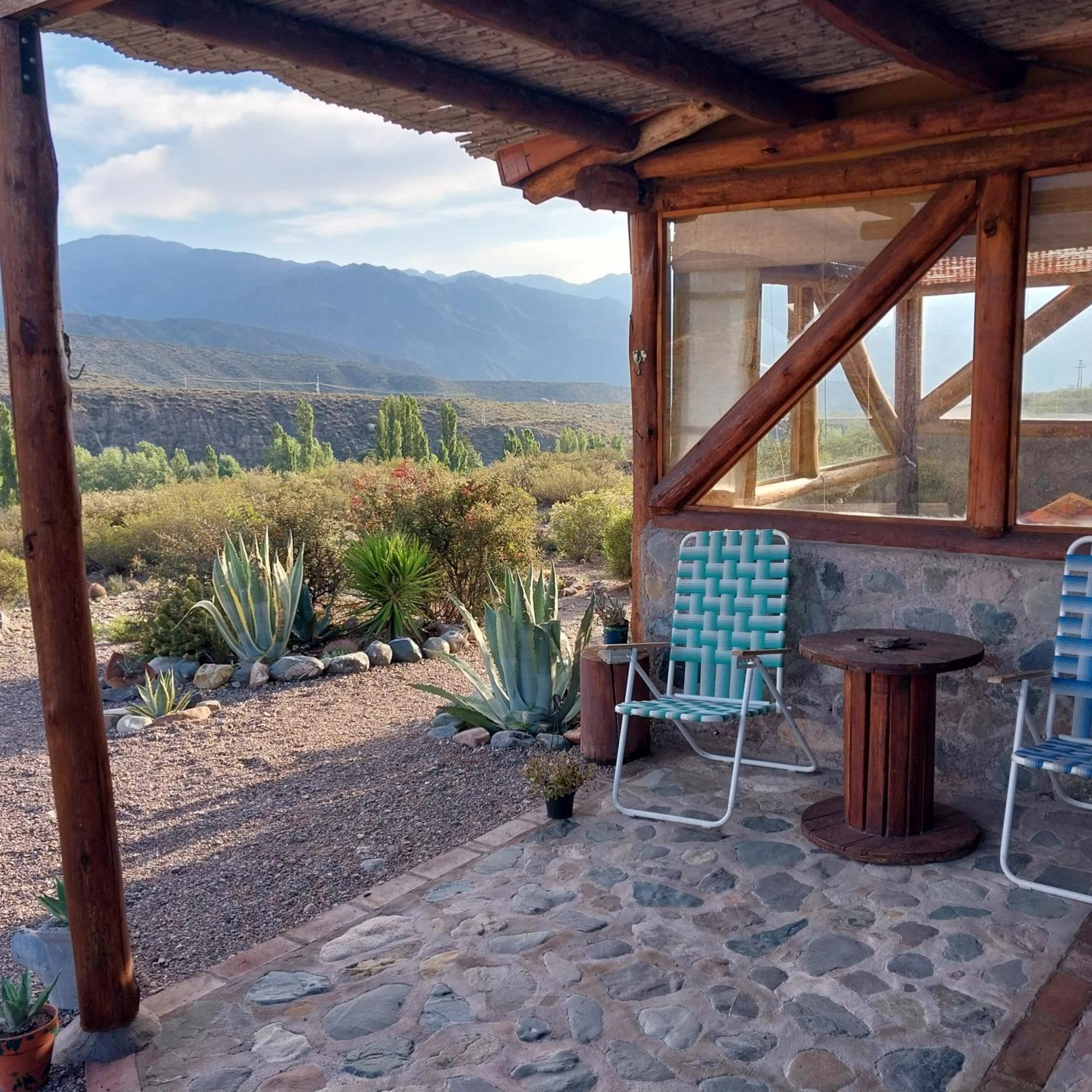 Cabaña La Mostacita - Complejo El Taller Potrerillos Exterior foto